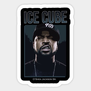 Ice Cube Hiphop Sticker